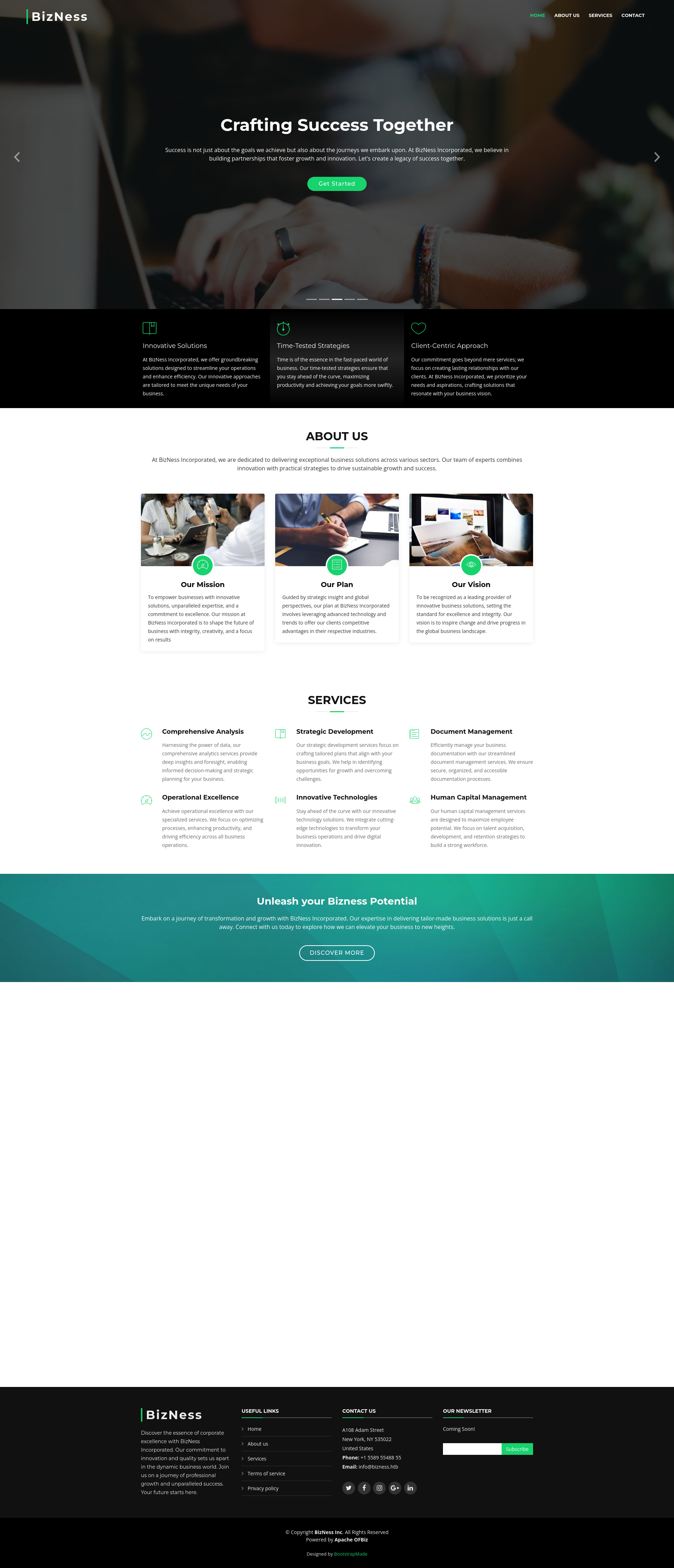 homepage