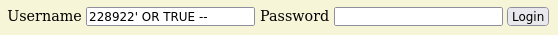 2 login sqlinject